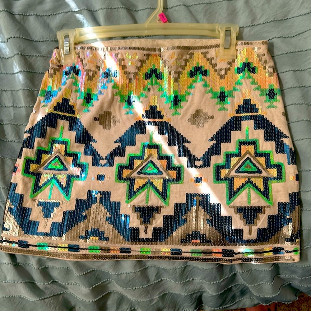 Express sparkling skirt